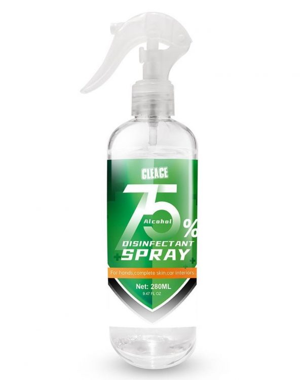 Disinfecting Spray Bottle of 280 ML (9.5 oz)